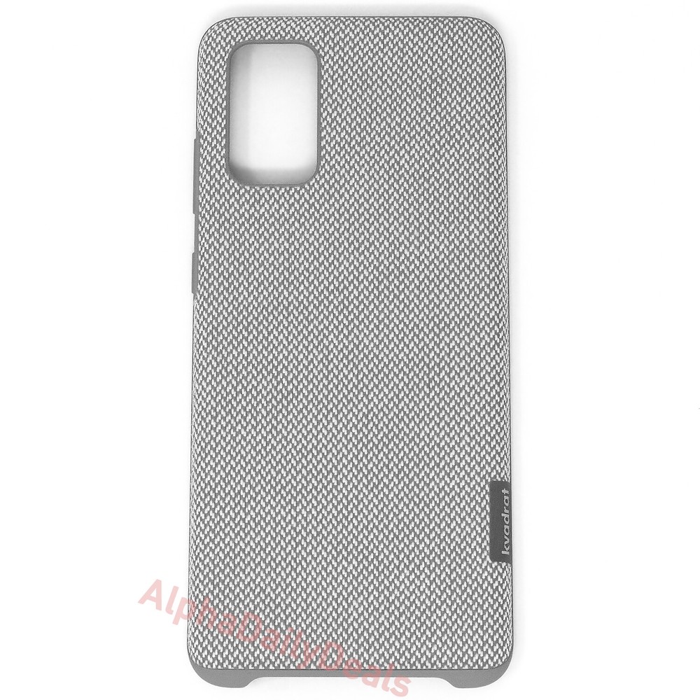Genuine OEM Samsung Galaxy S20+ 5G Kvadrat Gray Protective Cover Case