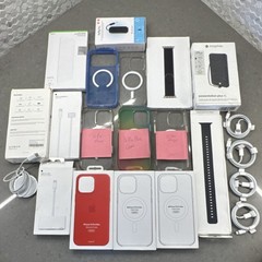 Lot of Apple Accessories Phone Cases Lightning to USBC MagSafe Charger iWatch
