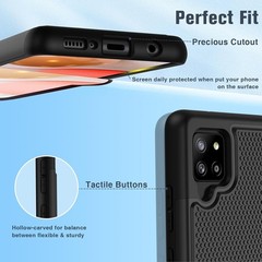BNIUT for Samsung Galaxy A42 5G Case: Dual Layer Protective Heavy Duty Cell