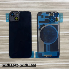 New For iPhone 14 14 Plus Back Cover Glass Big Cam Hole Replacement With Tool US