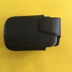 OEM BLACK LEATHER CASE COVER BELT CLIP HOLSTER for BLACKBERRY CELL curve 8530—2