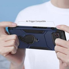 For Asus ROG Phone 7 Case Drop Protection Durable Cover Built in Kickstand Blue