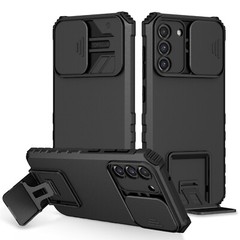 For Samsung Galaxy A13/A53/A52/A54/A14 5G Camera Slide Lens Stand PC Case Cover