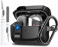 Galaxy Buds 3 Pro/3/3 FE Case Cover with Secure Lock Clip, Shockproof Samsung