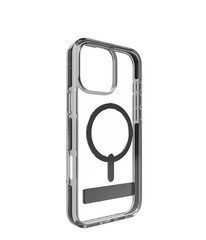 Zagg Piccadilly Snap Case with MagSafe+Kickstand – iPhone 16 Pro Max Clear/Black