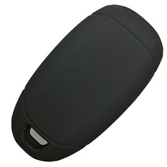 2Pcs Rubber 4 Buttons Key Fob Remote Cover Case Protector Keyless 2Pcs Black