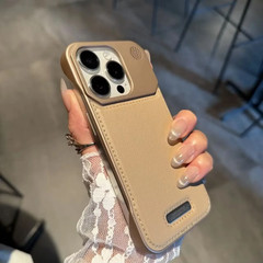 Business Aromatherapy Leather Case for Iphone 17 AirPro Max for Magsafe Magnetic