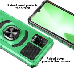 TJS Compatible for BLU View 5 Pro B170D Case, with Tempered Glass Screen Protect