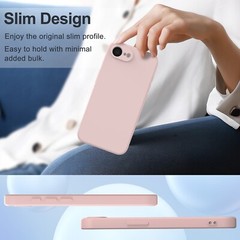 iPhone 16e 2025 Protective Cover – Premium Liquid Silicone, Shockproof