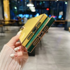 Electroplated Solid Color Case Cover For iPhone 15 Pro Max 14 13 12 XR 7
