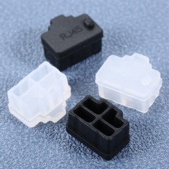 10X Ethernet Hub Port RJ45 Plugs Protector Cap Prevent Dust Debris TO Port Cover