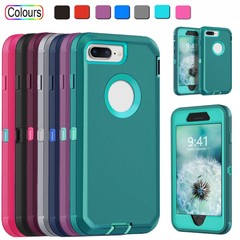 For Apple iPhone 8 /iPhone 8 Plus Shockproof Rugged Heavy Duty Phone Case Cover