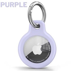 Waterproof Airtag Holder with Apple Airtags Keychain, Hard PC Air Tag Case