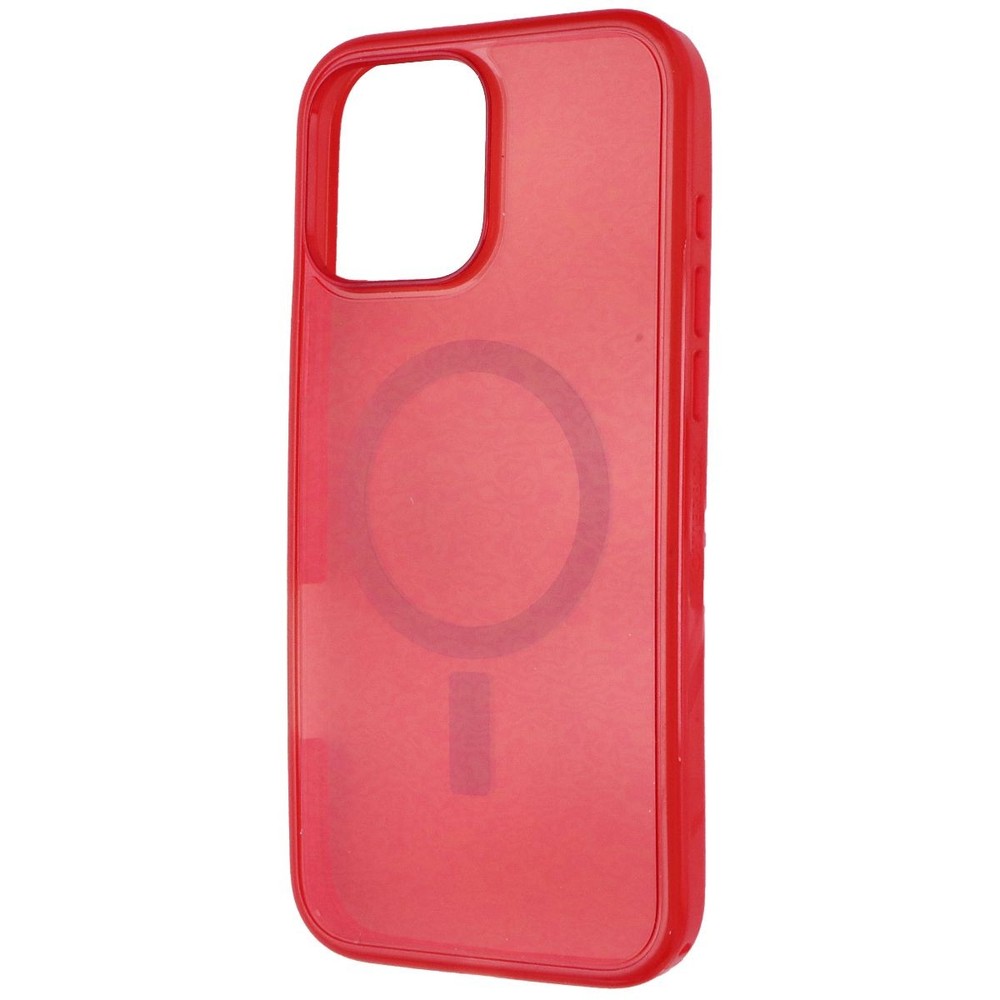 OtterBox Symmetry Case for MagSafe for Apple iPhone 16 Pro Max – Clear Orange