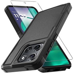 For Motorola Moto G Stylus 5G 2025 Case Shockproof Phone Cover + Tempered Glass