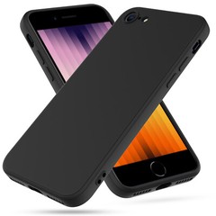 Shockproof iPhone 7/8/SE Case- Premium Liquid Silicone Cover+ HD Glass Protector