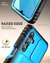 For Samsung Galaxy A16 5G Case Poetic Built-in Screen Cover with Kickstand