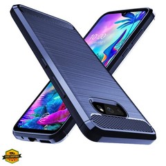for LG G8X Thinq Case,LG V50S Thinq Case Shock-Absorption Flexible TPU Rubber…