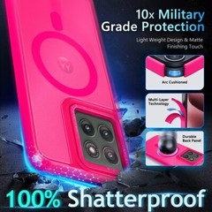 For Motorola Moto Edge 2025 (XT2519) Case Magsafe Slim Protector Cover
