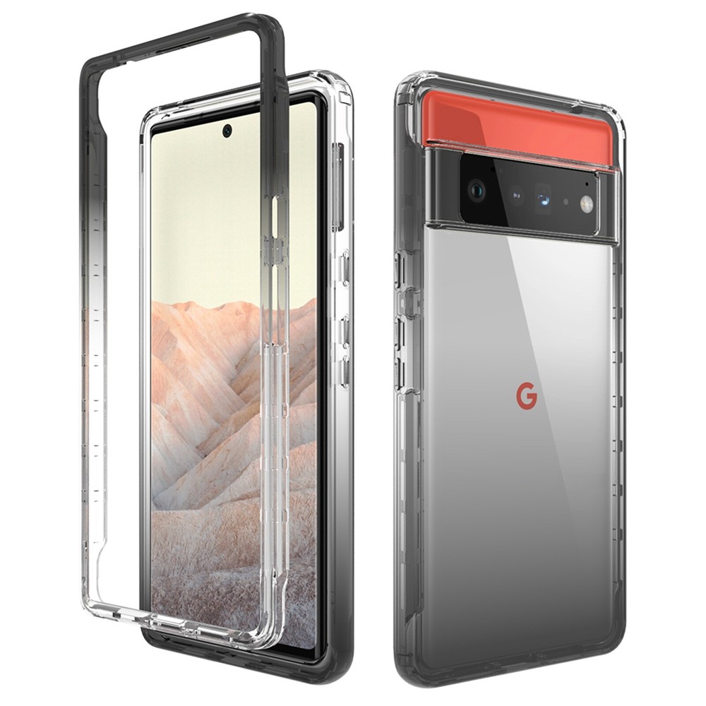 For Google Pixel 8 Pro 7 Pro 7A Clear Case Shockproof Hybrid Protective Cover