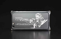 Solid Bumper Stainless Duralumin Case for iPhone GILD design×METAL GEAR SOLID V