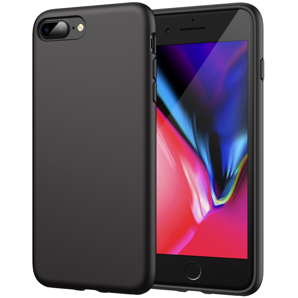 JETech Silicone Case for iPhone 7 Plus, iPhone 8 Plus, 5.5 Inch, Full-Body Case