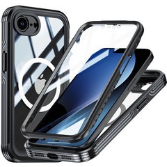 Fr Apple iPhone 16e Shockproof Mag Safe Case with Built-in Screen Protector 2025