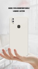Liquid Silicone Shockproof Phone Case Compatible with Xiaomi Redmi Note 10 9 8