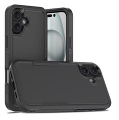 Slim Armor Shockproof Hybrid Case Dual Layer Cover Compatible with iPhone 16