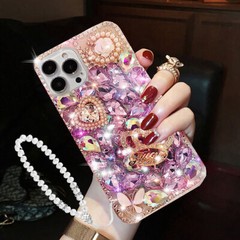 For iPhone 15 Pro Max 14 13 12 11 Bling Diamond Shockproof Case Christmas Gift