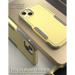 For iPhone 14 Plus 6.7″ Case Dual Layer Slim Shockproof Protective Cover Yellow