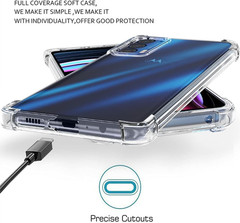 for Moto Edge 2021 Case,Moto Edge 5G UW Case Clear Transparent Flower Reinfor…