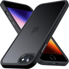 for iPhone SE Case, [Support Wireless Charging] Soft Silicone Slim Anti-Scratch