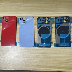 New For iPhone 14 14 Plus Back Cover Glass Big Cam Hole Replacement With Tool US