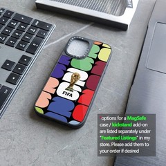 FIFA World Cup 2026 Casetify Case for iPhone 13-17 optional MagSafe & Kickstand