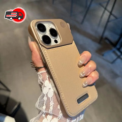 Aromatherapy Leather iPhone Case 17 16 15 14 Pro Max MagSafe Armor Cover Plus XZ