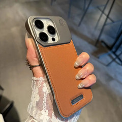 Business Aromatherapy Leather Case for Iphone 17 AirPro Max for Magsafe Magnetic