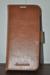 dbramante1928 Folio Phone Case for Galaxy S23 Brown Tan Leather NWOT