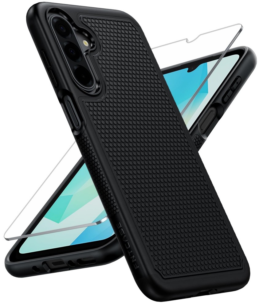 FNTCASE for Galaxy A17/A16 5G Phone Case – Samsung For A17/A16, Black