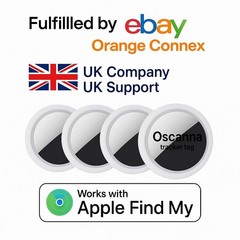 Oscanna Air tag Tracker for Apple Works with Apple airtag ‘Find My App’