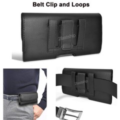 For iPhone 14 14 Plus 14 Pro 14 Pro Max Leather Case Belt Clip Holster Pouch