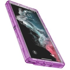 For Samsung Galaxy S22/Plus/S22 Ultra Case Heavy Duty Clear Cover/Tempered Glass