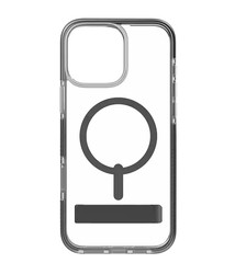 Zagg Piccadilly Snap Case with MagSafe+Kickstand – iPhone 16 Pro Max Clear/Black
