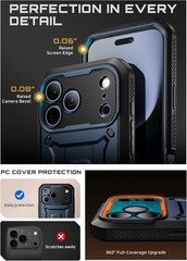 SUPCASE Military-Grade Protection Case for iPhone 17 PRO 6.3″ Shockproof Cover