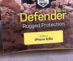 OtterBox Defender Series Rugged Case Drop Protection for iPhone 6/6s Black