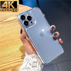 Shockproof Clear Silicone Case For iPhone 13 14 15 16 17 Pro Max Plus Back Cover