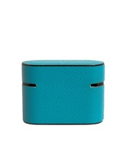 Dolce&Gabbana Unisex Green Airpods Case Leather Solid Plaque Small Casual Holder