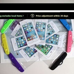 5 Pack Waterproof Cell Phone Pouch – Choose any three colors!