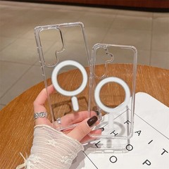 For Samsung Galaxy S25 Ultra S24 S23 S22 Fe Case Shockproof MagSafe Cover Screen