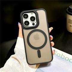 For iPhone 16 Pro Max 15 14 13 12 11 Shockproof Mag Safe Case Screen Protector